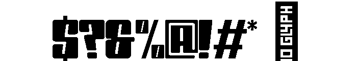 Nagoya Regular Font OTHER CHARS