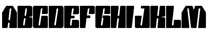 Nagoya Regular Font UPPERCASE