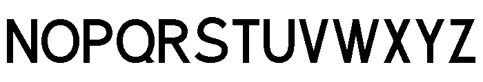 Naguya Regular Font UPPERCASE