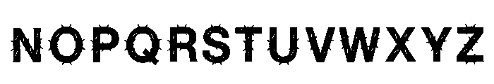 Nahum Regular Font UPPERCASE