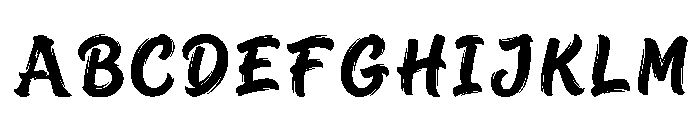 Naiel Regular Font UPPERCASE
