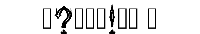 Nail Regular Font OTHER CHARS