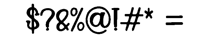 Nail Font OTHER CHARS