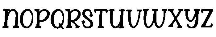 Nail Font UPPERCASE