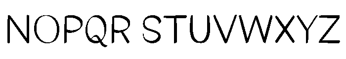 Nailadia Font UPPERCASE