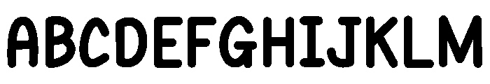 Nailatar Font UPPERCASE