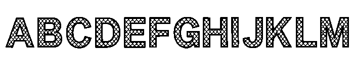 Nains Regular Font UPPERCASE