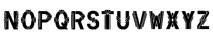 Naji Regular Font LOWERCASE