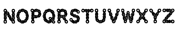 Nakos Regular Font LOWERCASE