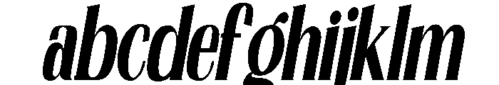 Nakumita-CondensedOblique FONT