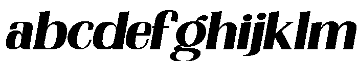 Nakumita Expanded Oblique FONT