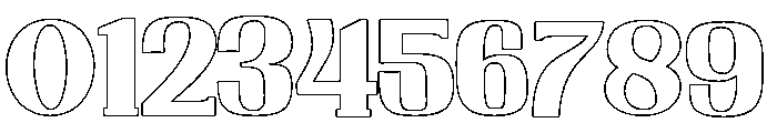 Nakumita-ExpandedOutline Font OTHER CHARS