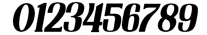 Nakumita-Oblique Font OTHER CHARS