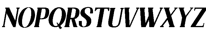 Nakumita-Oblique Font UPPERCASE