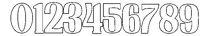 Nakumita-Outline Font OTHER CHARS