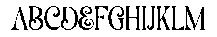 Nalgin-Regular Font UPPERCASE