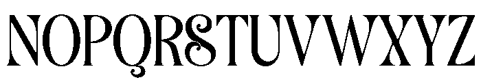 Nalgin-Regular Font UPPERCASE