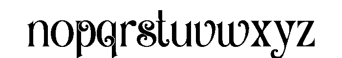 Nalgin-Regular Font LOWERCASE