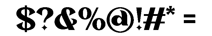 Namakula Regular Font OTHER CHARS