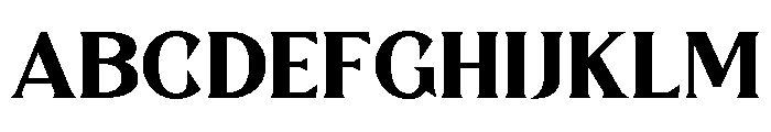 Namakula Regular Font UPPERCASE
