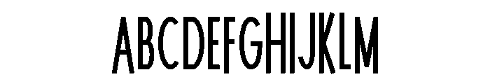 Namaroon Font UPPERCASE