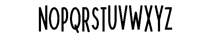 Namaroon Font LOWERCASE