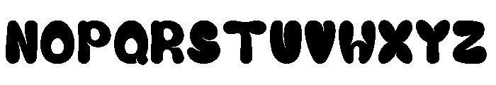 Nameko Regular Font UPPERCASE