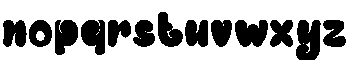 Nameko Regular Font LOWERCASE