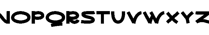 Nando-Bold Font UPPERCASE
