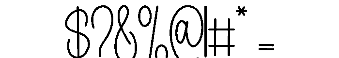 Nanoparticles Font OTHER CHARS