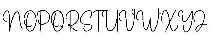 Nanoparticles Font UPPERCASE