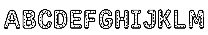 Naples Regular Font UPPERCASE