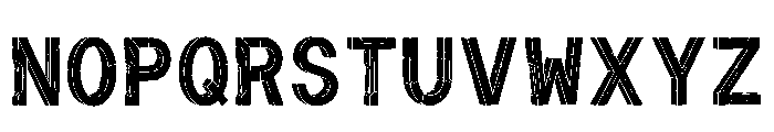 Napo Regular Font LOWERCASE