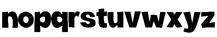 Napoelo Font LOWERCASE