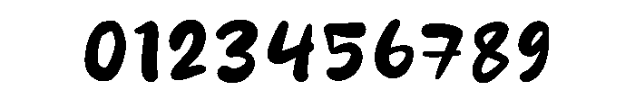 Nara Marker Regular Font OTHER CHARS
