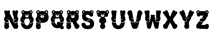 Nara Regular Font LOWERCASE