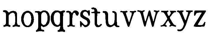Naranjilla Font LOWERCASE