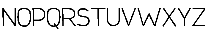 Narantia Font UPPERCASE