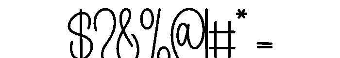 Narcist Font OTHER CHARS
