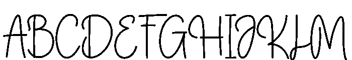 Narcist Font UPPERCASE