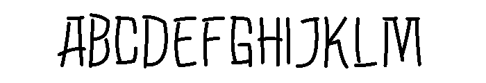 Narexo Regular Font UPPERCASE
