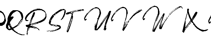 Narllsong-Regular Font UPPERCASE