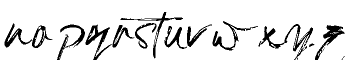 Narllsong-Regular Font LOWERCASE