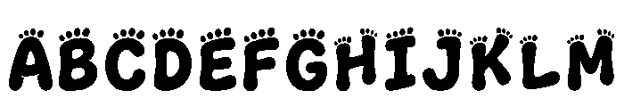 Narmada Regular Font UPPERCASE