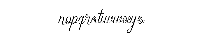 Narottewla Font LOWERCASE