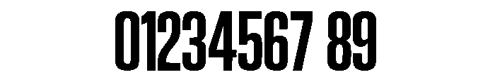 Narrow Font OTHER CHARS
