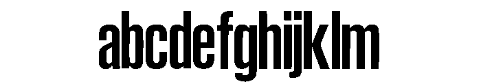 Narrow FONT