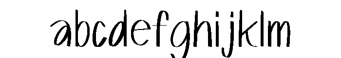 Narrowed FONT