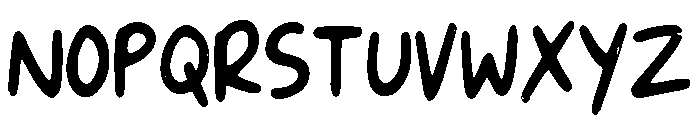 Naruko Script Font UPPERCASE
