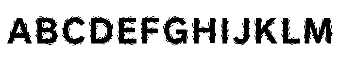 Nasim Regular Font UPPERCASE